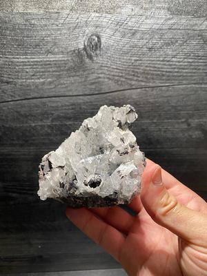 Quartz With Hematite Crystal Point