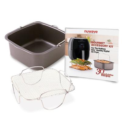 OUTXE 2-Pack 10 QT Silicone Air Fryer Liners for Ninja Dual Zone DZ401