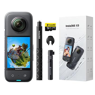 Insta360 X3 - Waterproof 360 Action Camera with 1/2/'' 48MP