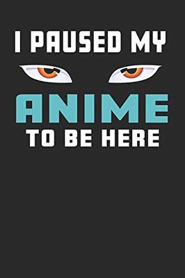 I Love Anime Notebook