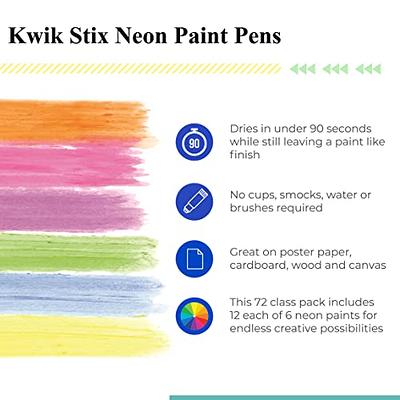 Kwik Stix Tempera Paint Metalix, 12 Colors