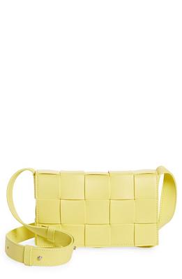 Bottega Veneta Small Intrecciato Leather Cassette Crossbody Bag in 7421  Sherbert-Silver at Nordstrom - Yahoo Shopping