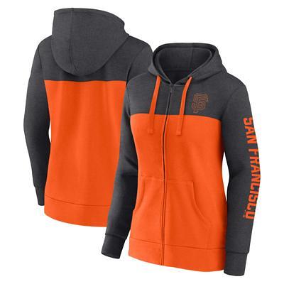 Fanatics Branded San Francisco Giants Black/Orange True Classics Team Faux  Cashmere Pullover Hoodie