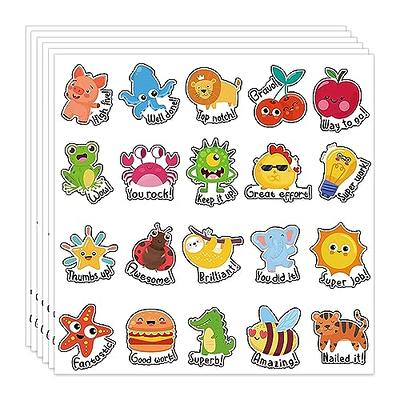 Birthday Theme Stickers, 1 x 1 Inches, Assorted Colors, 120