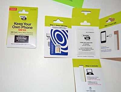 Keep Your Own Phone Sim Kit - Verizon