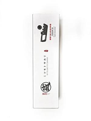 Mitsumoto Sakari Professional 3-Stage Knife Sharpener, Japanese Knife Sharpener with Adjustable Angle Knob, Multifunctional Sharpening & Polishing