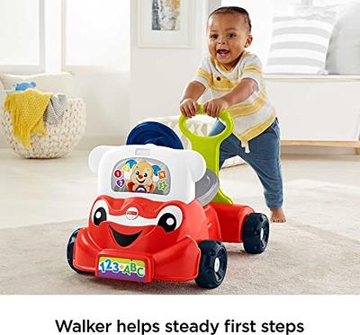 2in1 Baby Walker First Steps Activity Bouncer Musical Toys Car Along Ride  On Go