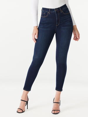 Sofia High Rise Boyfriend Jean In Rockstar Blue