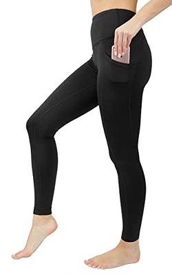 90 Degree By Reflex High Waist Fleece Lined Leggings with Side Pocket - Yoga  Pants - Black with Pocket - Large - Yahoo Shopping