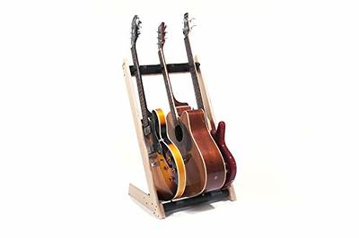 Wooden Guitar Stand, Guitar Rack, Multi-Guitar Holder
