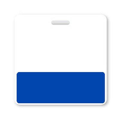 RN Horizontal Badge Buddy with Blue Border by Specialist ID