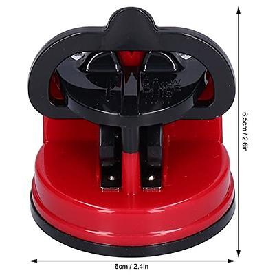 Suction Cup Whetstone Knives Sharpener Mini Knife Sharpening Grinding Stone  Tungsten Steel knife Sharpener Kitchen Gadget Tool