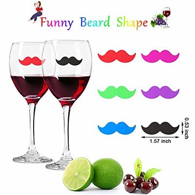 WZT 30 Pieces Silicone Drink Markers Wine Glass Markers Wine Charms Wine  Glass identifier for Bar Party Family Drink Charms Multi，Dinner Parties - Yahoo  Shopping