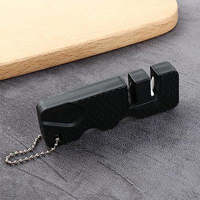 Pocket Knife Sharpener, Handheld Keychain Sharpening Tool For Outdoor  Camping Kitchen Knives Accessories - Yahoo Shopping