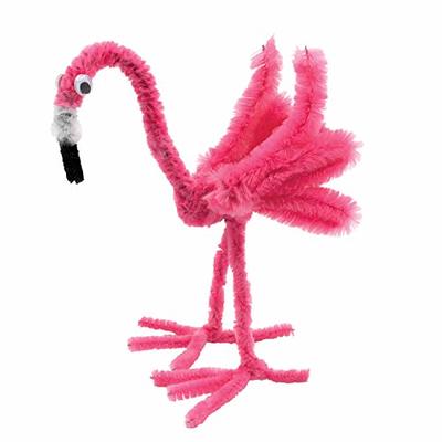 Pipe Cleaners / Chenille Stems: Pink (100)