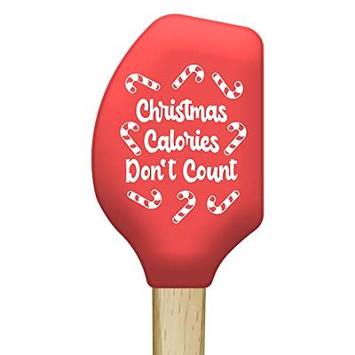 Christmas Silicone Spatula New Year Silicone Butter Scraper Cake