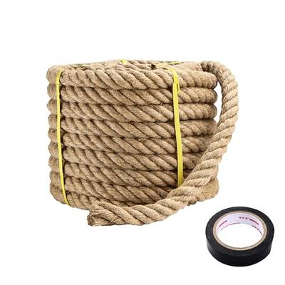 JIUXQT 394Ft 5mm Jute Twine Natural Hemp Rope Heavy Duty Jute Rope for DIY  Arts Crafts Gardening Wedding Bundling Home Decorating Cat Scratching Post  - Yahoo Shopping