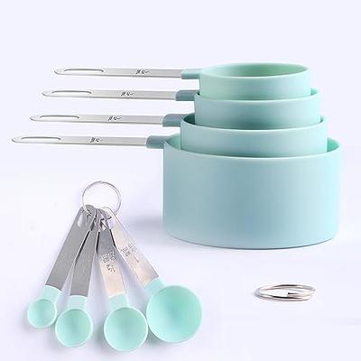 12pc Tritan Plastic Measuring Cups And Spoons Set Clear - Figmint