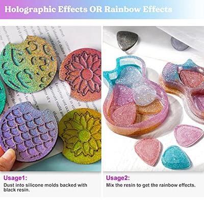 LET'S RESIN 0.08mm Holographic Glitter, Ultra Fine Glitter for Epoxy Resin/ Resin Molds, Sparkle Saturated Color Glitter Powder for Nail Art, Slime,  Tumbler, Body, Hair, Face - Yahoo Shopping