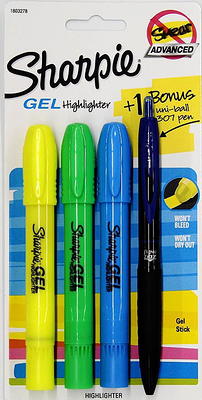 Pen+Gear Gel Stick Pens, Medium Point, 0.7 mm, Assorted Colors, 48-count,  192511 - Yahoo Shopping