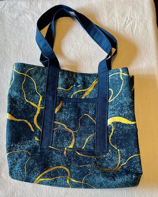 Made with Love Tote - Denim