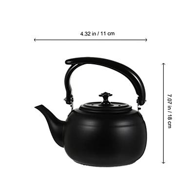Ipetboom Tea Kettle Stove Top Teapot 1L Stainless Steel Tea Kettle Camping  Kettle Camp Teapot Coffee Pot Water Boiling Kettle Teapot with Removable  Infuser for Kitchen - Yahoo Shopping
