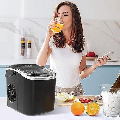 BLACK+DECKER Countertop Ice Maker, 26 lb. Ice Machine 