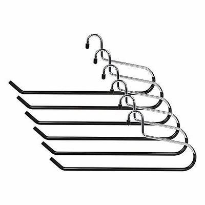 Metal Hangers - Metal Hanger - Non-Slip Hangers - White Vinyl