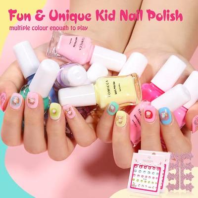 Combaybe Kids Nail Polish Set for Girls - Girl Gift - Nail Art Kit for Kids  Ages 7-12, Non-Toxic Nail Polish Set with Nail Dryer, Girl stuff for Spa  Makeup Manicures, Birthday Gifts for Girls 6 7 8-12 : Beauty & Personal  Care 