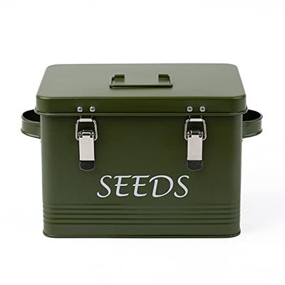 Seed Storage Box Seed Storage Organizer With Lid 64 Slots Portable Planting Seed  Container With Label Stickers For Flower - AliExpress