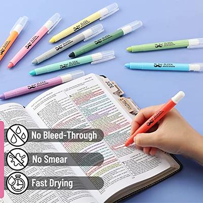 Shuttle Art Bible Highlighters and Pens No Bleed, 22 Pack Bible Journaling  Kit, 10 Colors Gel Highlighters and 12 Colors Fineliner Pens with a storage  bag, Bible Markers No Bleed Through - Yahoo Shopping