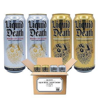  Liquid Death Still & Sparkling Mixed Pack, 19.2 oz