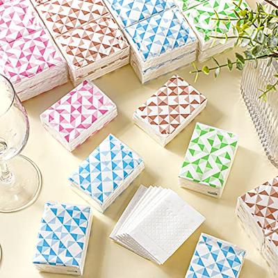  24 Packs Winter Snowflake Tissue Boxes Car Facial Tissue Boxes  Winter Disposable Tissue Packs Cube Facial Tissues 2 Ply 960 Sheets for  Christmas Winter Party Bathroom Office Home(Bright) : Health & Household