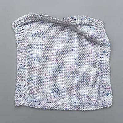  Tweed Twinkles Soft Hypoallergenic Baby Yarn for Knitting  Crocheting, 8 skeins, 696 yards/400 Grams, Light Worsted, DK #3 (Wisteria  Purple)
