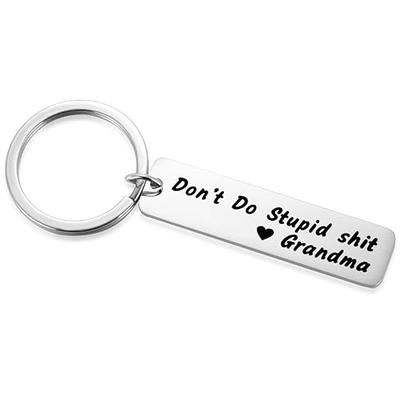 Mother to Kids Don't Do Stupid St Keychain for Young Teen Teenage Daughter  Son Graduation Valentine Humor Gag Gifts from Mom - Yahoo Shopping