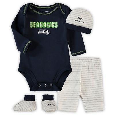 New England Patriots Dream Team Newborn & Infant Bodysuit, Pants & Hat Set  - White/Navy