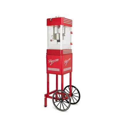 Nostalgia Hot Air Popcorn Maker and Bucket ,Coral