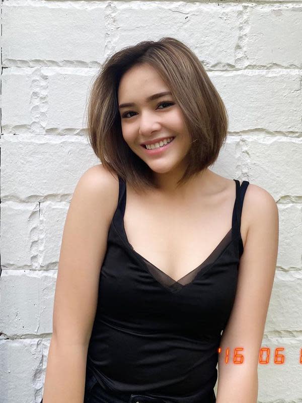 Penampilan Cantik Amanda  Manopo  dengan Rambut  Pendek 