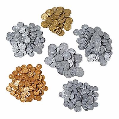 250pcs Fake Money Coin Assorted Set, Detailed Fake Coins, Prop