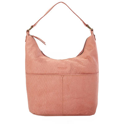 Stone & Co. Floral Irene Leather Hobo Bag