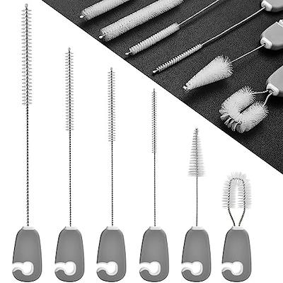  Set of 10 Nylon Cleaning Brush Long Straw Brush for