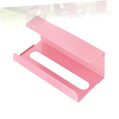 Vertical Roll Holder Paper Napkin Shelf Desktop Punch Paper Towel Storage Holders for Kitchen Tissue Punch-free Storage Rack, Other