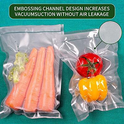 Syntus 11 x 150' Food Vacuum Seal Roll Keeper with Cutter Dispenser,  Commercial Grade Vacuum Sealer Bag Rolls, Food Vac Bags, Ideal for Storage,  Meal