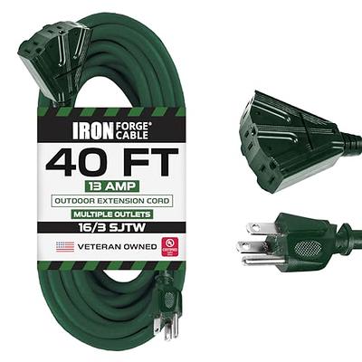 Outdoor Extension Cord Waterproof 12/3 Gauge Heavy Duty with