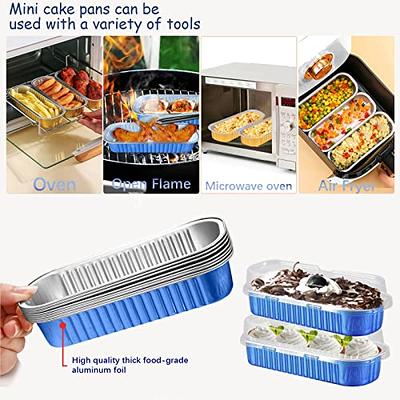 10Pack Mini Aluminium Foil Tin Cup,Air Fryer,Disposable Cookware