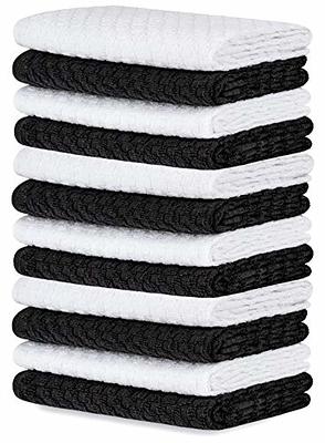 Kitinjoy 100% Cotton Waffle Weave Kitchen Towels, 4-Pack Super Soft and  Absorbent Kitchen Dish Towels for Drying Dishes, Kitchen Hand Towels, 13 in  x 28 in, Dark Grey - Yahoo Shopping