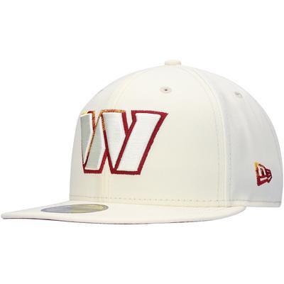 Men's New Era Cream/Red Washington Nationals Chrome Sutash 59FIFTY Fitted Hat