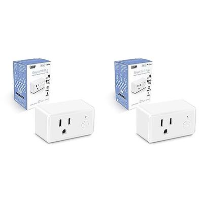 UltraPro Smart Plug WiFi Outlet, Smart Home, Smart Switch, Dual Smart Outlet,  Works with Alexa, Echo & Google Home, No Hub Required, App Controlled, ETL  Certified, Alexa Plug, 2 Pack, 51403 - Yahoo Shopping