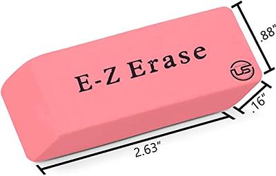 Pink Erasers, Erasers for Kids, Rubber Eraser, 120 Count, Erasers Bulk for  School Supplies, Art, and Office Use