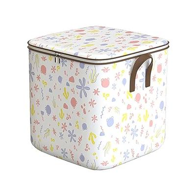 1pc Large Capacity Storage Bags Non-woven Folding Storage Box Quilt Clothing  Storage Box Household Supplies Organizers